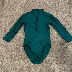 Green Natalie leotard size M